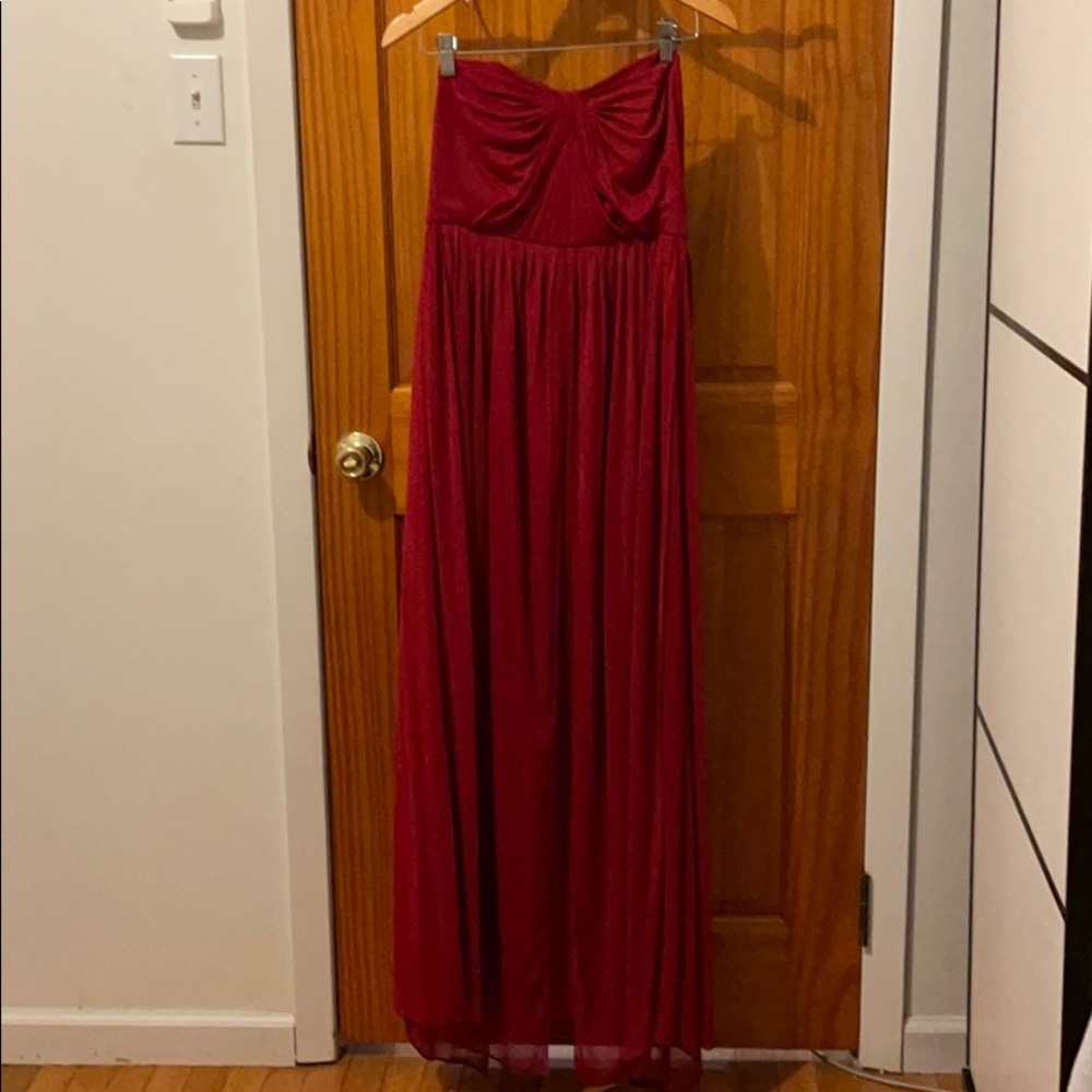 Red dress